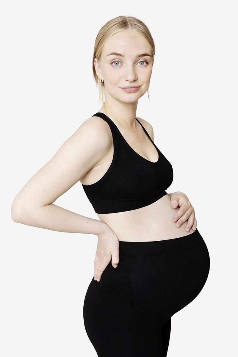 Sorte leggings gravide | Køb HER!