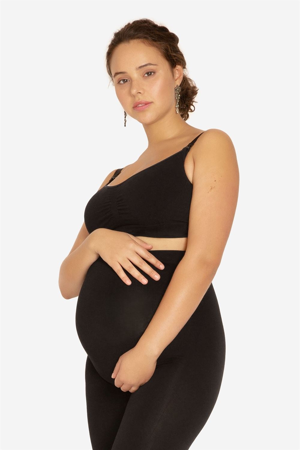 Sorte leggings gravide | Køb HER!