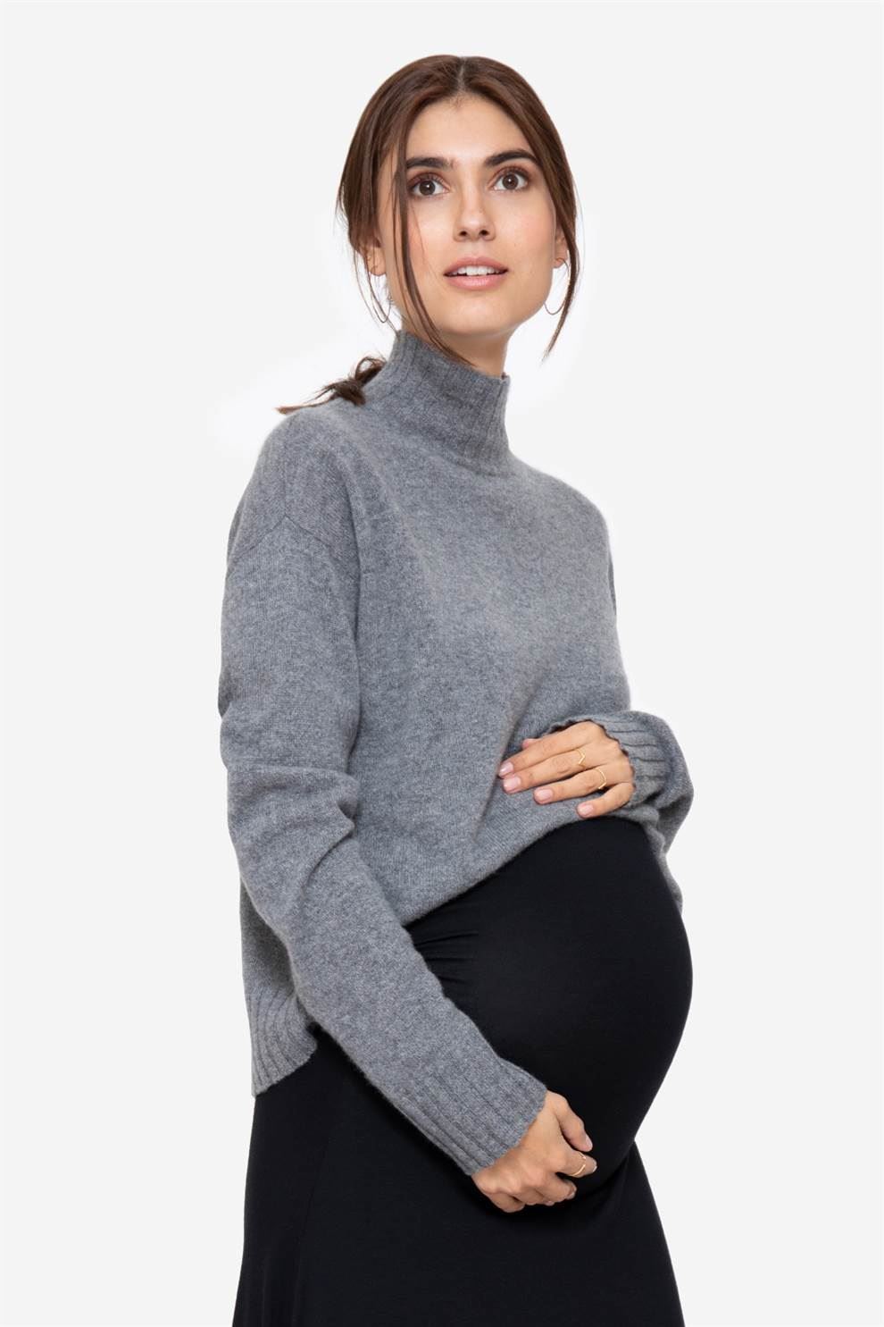 smække Hub Hej Sort graviditets nederdel | Køb graviditetstøj på Milker.dk
