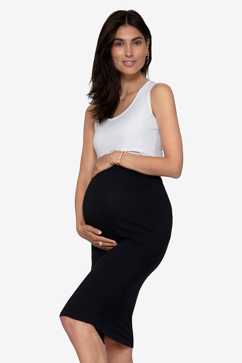 Sort bæredygtig gravid nederdel ONLINE